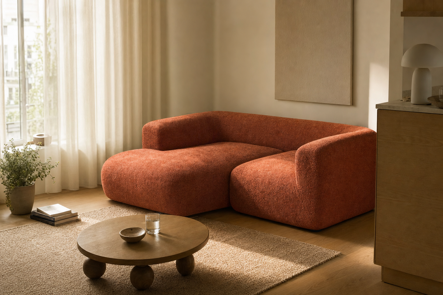 Small-Space Modular Sofas
