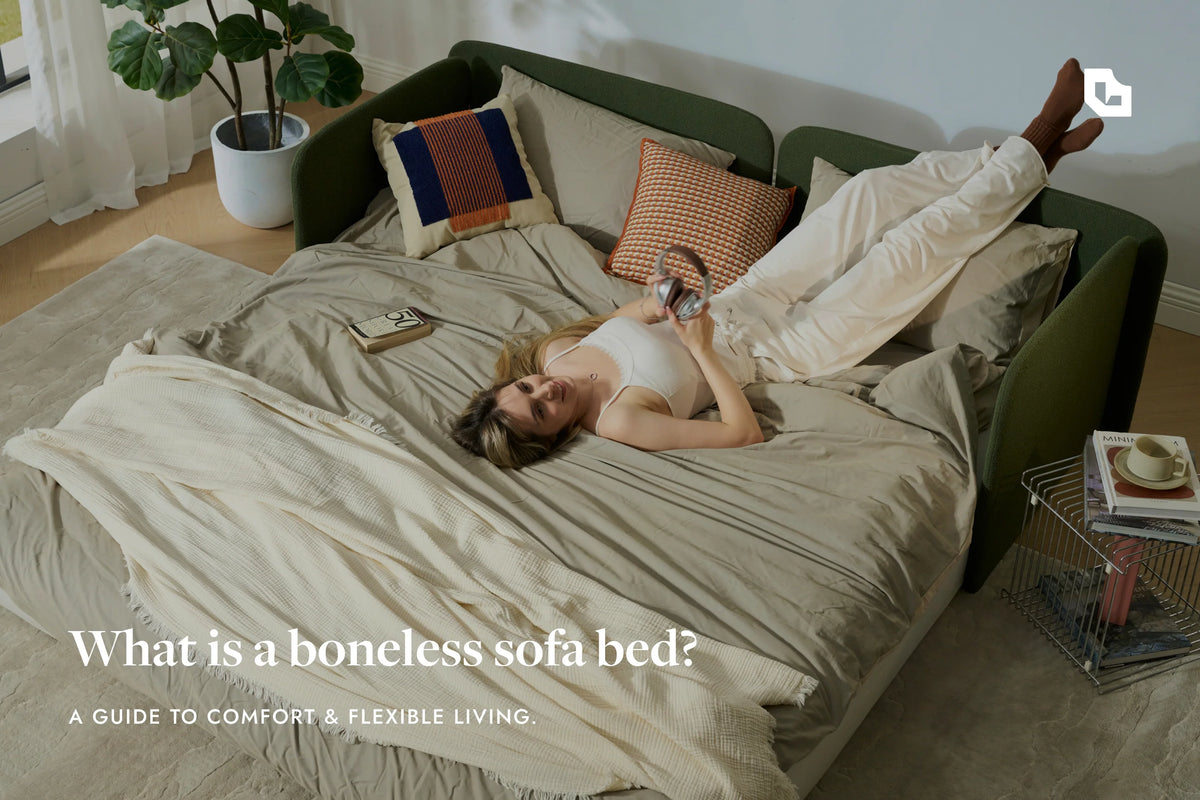 What Is a Boneless Sofa Bed? A Guide to Comfort & Flexible Living