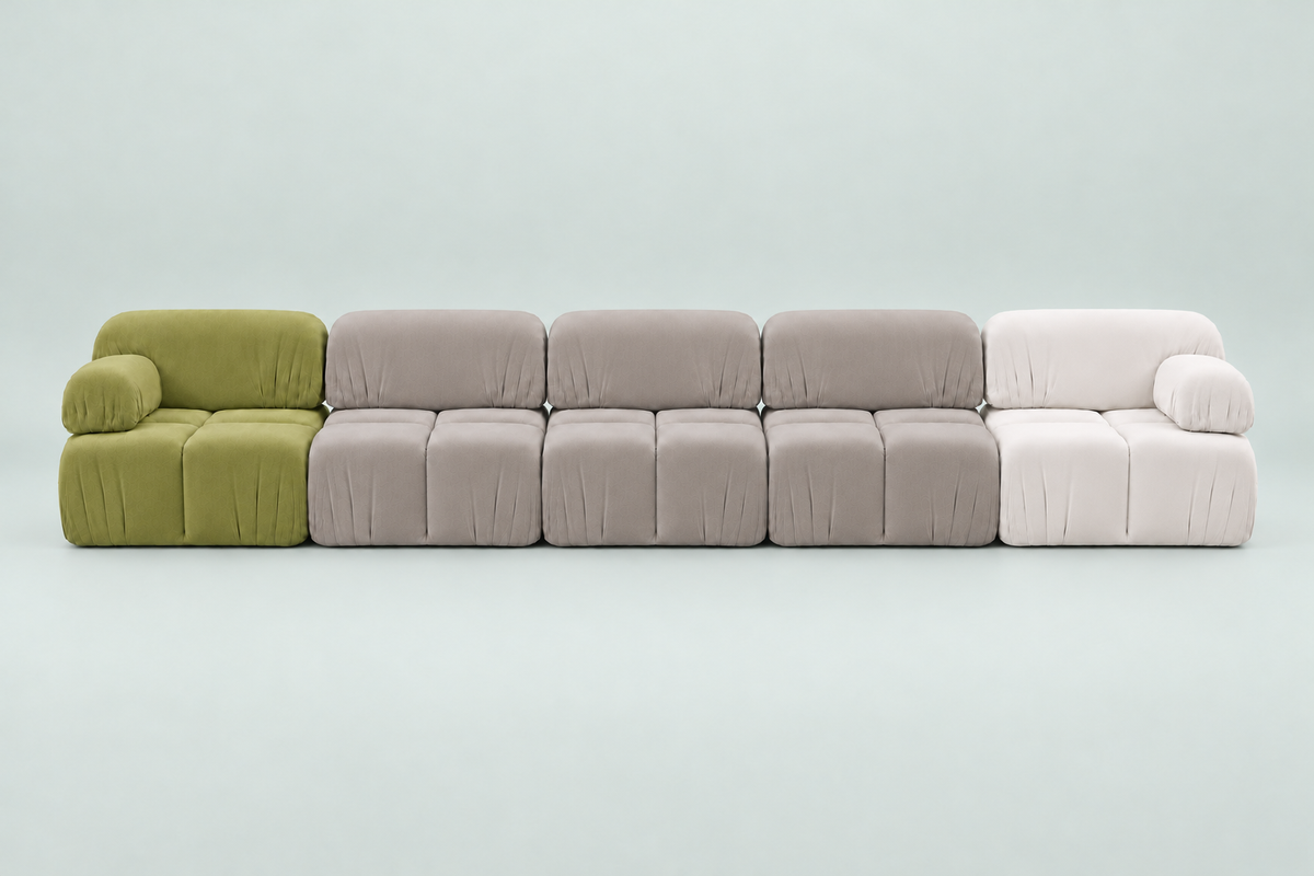 Anchor 5 seats - Fern Green, Fog Grey, Quartz White