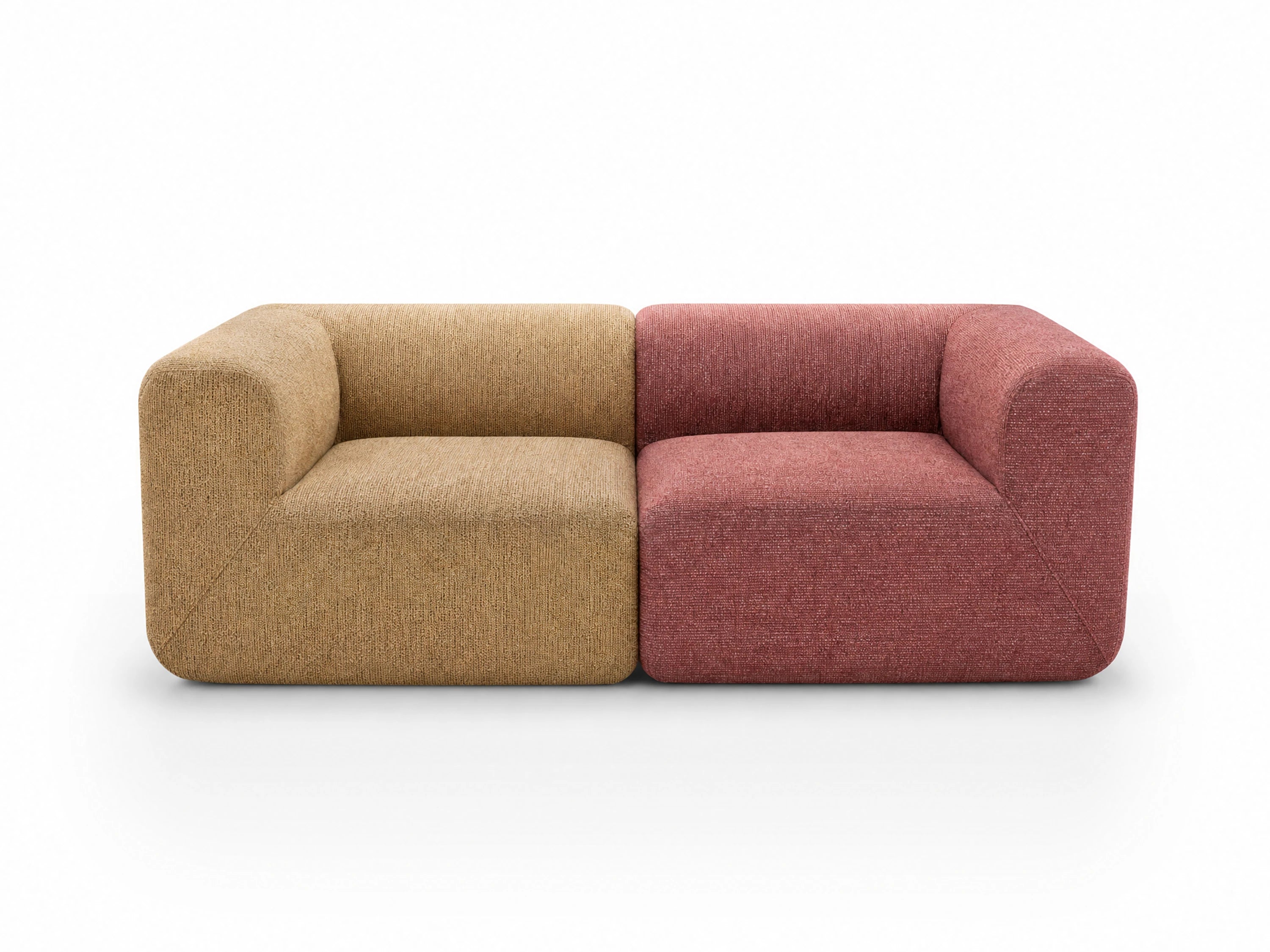 Ridge Modular Sofa for a two-seat configuration