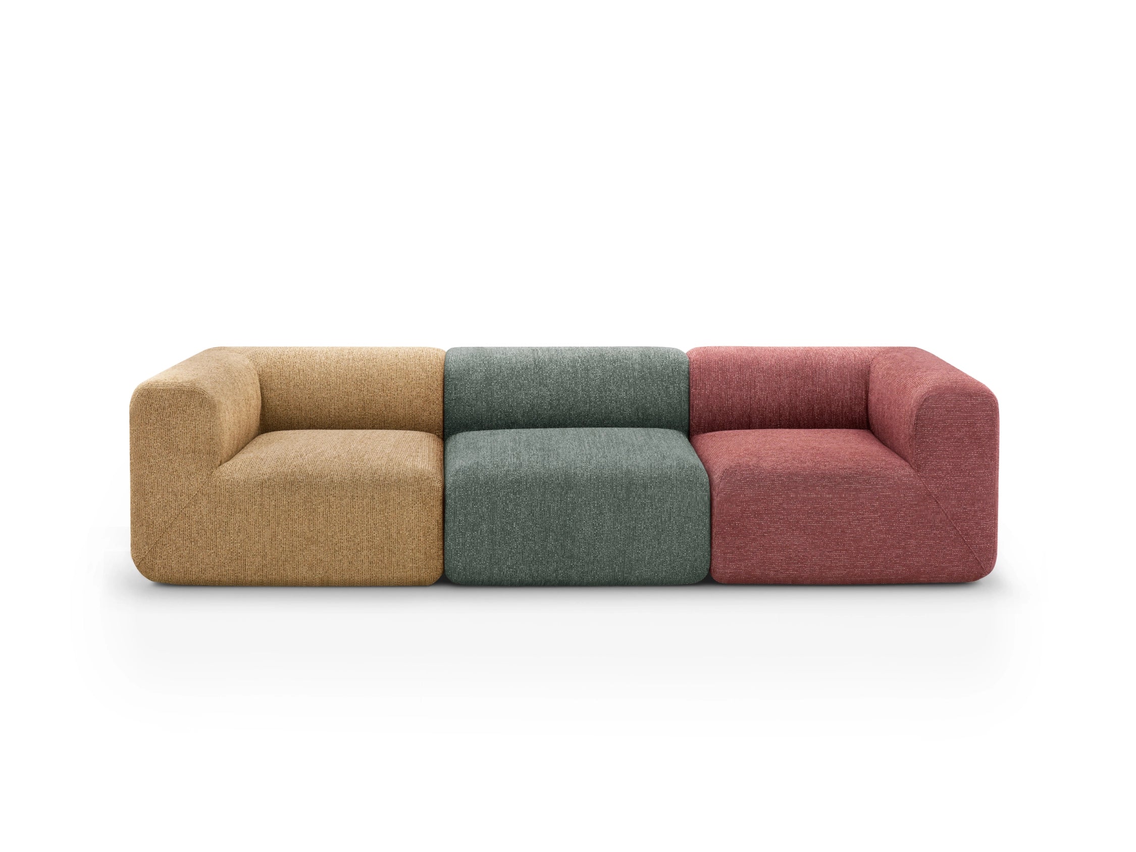 Ridge Modular Sofa for a three-seat configuration