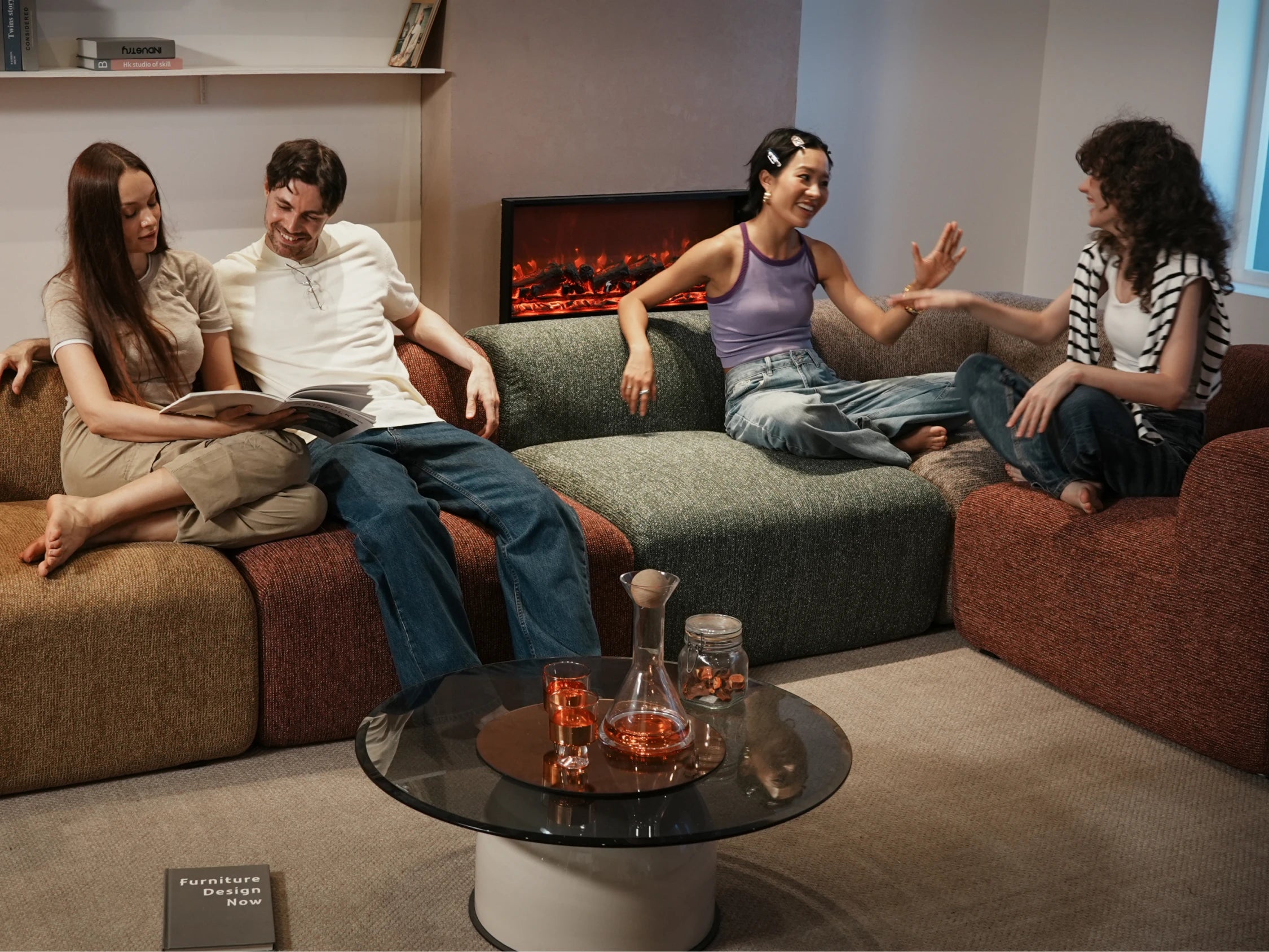 Ridge Modular Sofa for casual hangouts at home