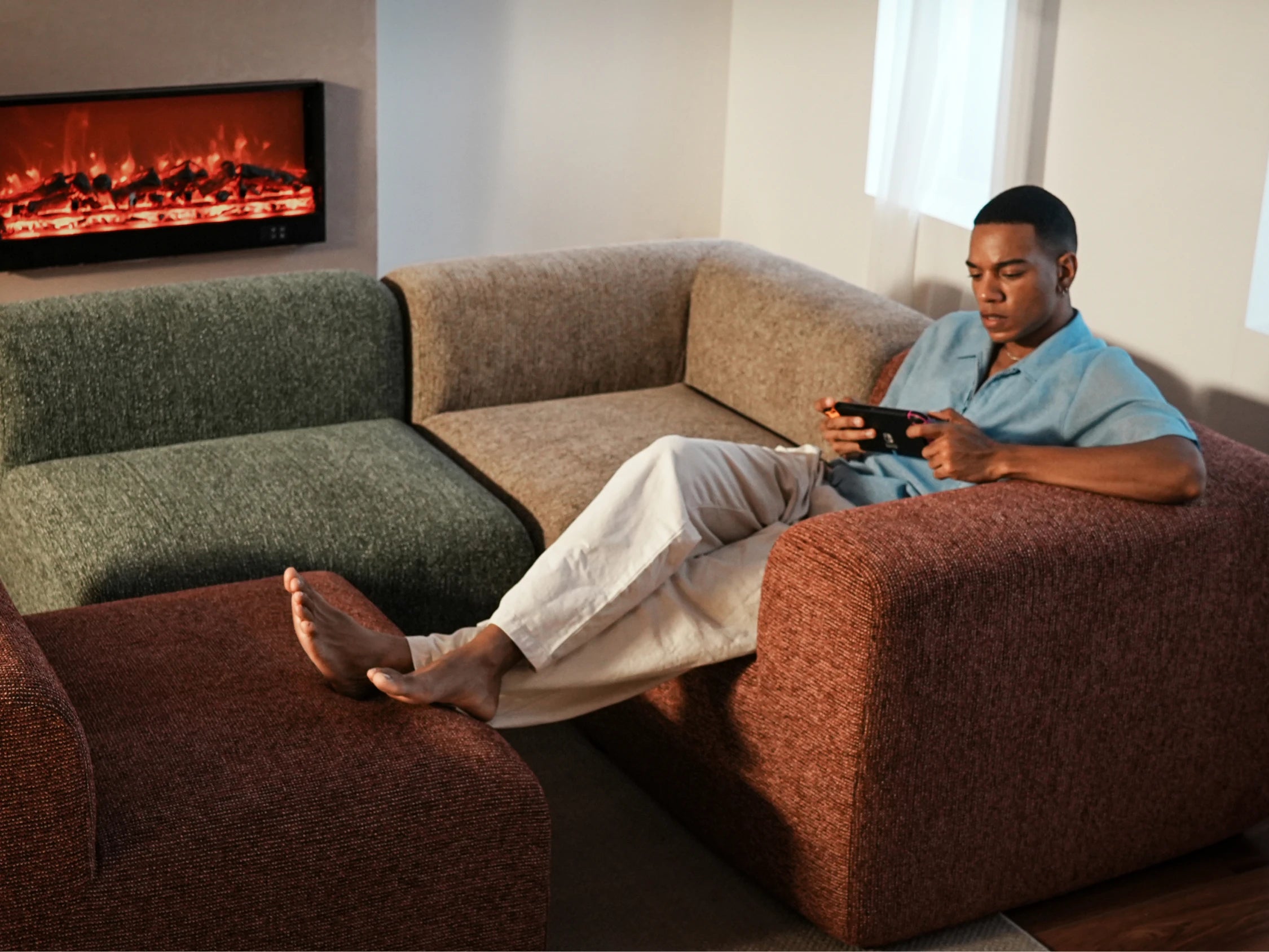 Ridge Modular Sofa for daily lounging and relaxing