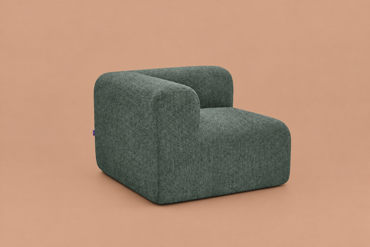 1 Seat Corner Moss Green