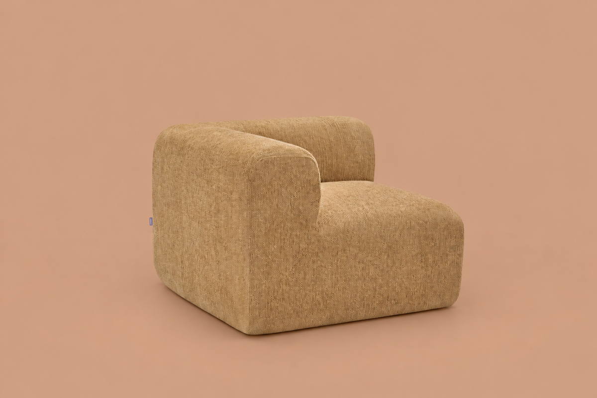 1 Seat Corner Turmeric Yellow