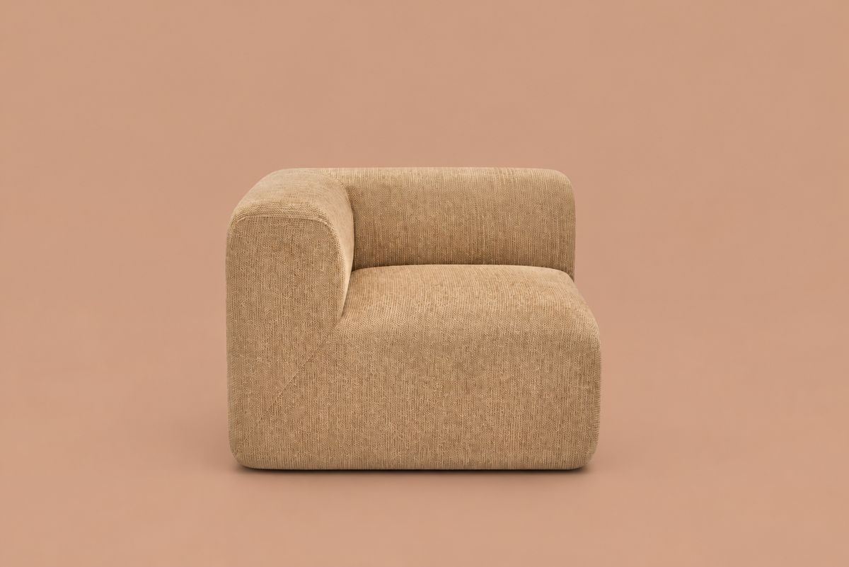 1 Seat Corner Turmeric Yellow