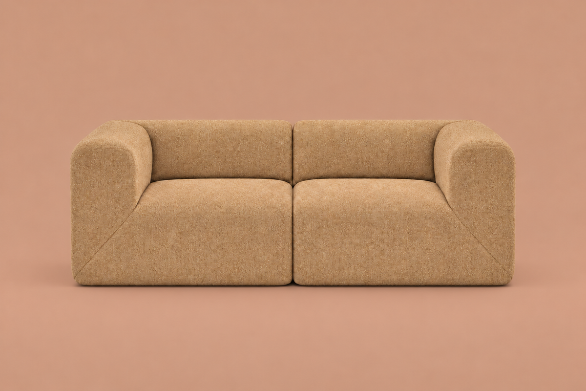 2 seats Corner Corner Turmeric yellow Turmeric yellow