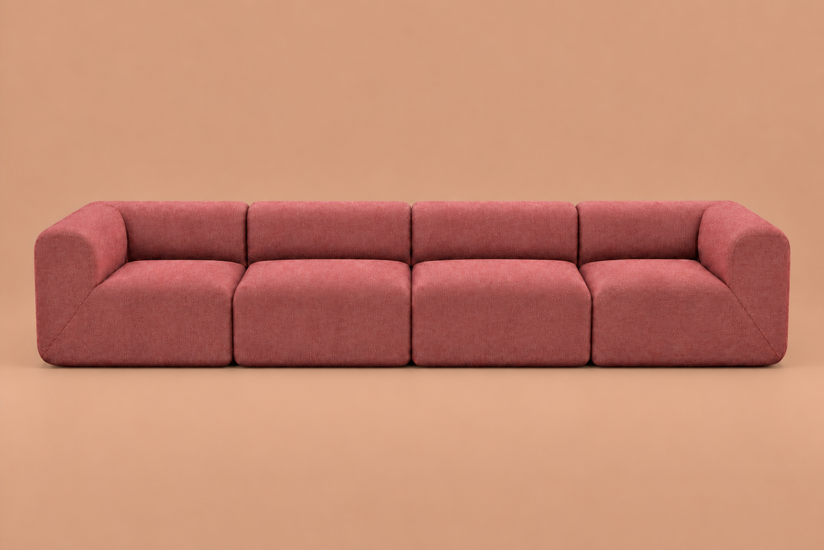 4 seats Corner armless armless Corner Brick Red Brick Red Brick Red Brick Red